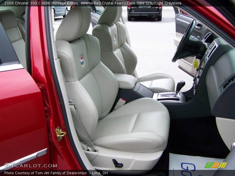Inferno Red Crystal Pearl / Dark Slate Gray/Light Graystone 2006 Chrysler 300 C HEMI Heritage Editon