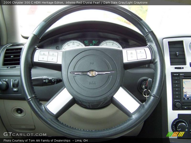 Inferno Red Crystal Pearl / Dark Slate Gray/Light Graystone 2006 Chrysler 300 C HEMI Heritage Editon