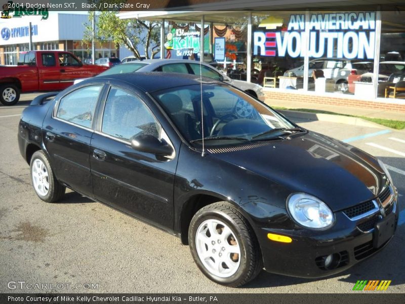 Black / Dark Slate Gray 2004 Dodge Neon SXT