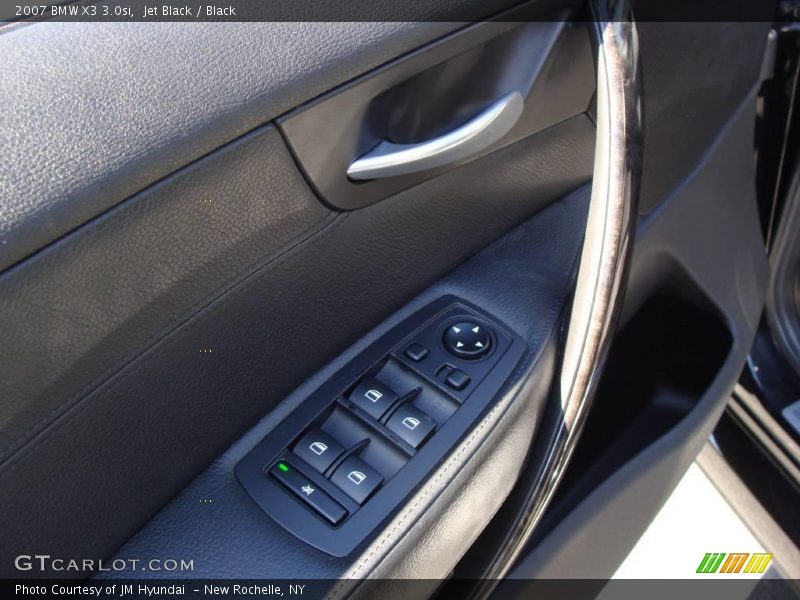 Jet Black / Black 2007 BMW X3 3.0si