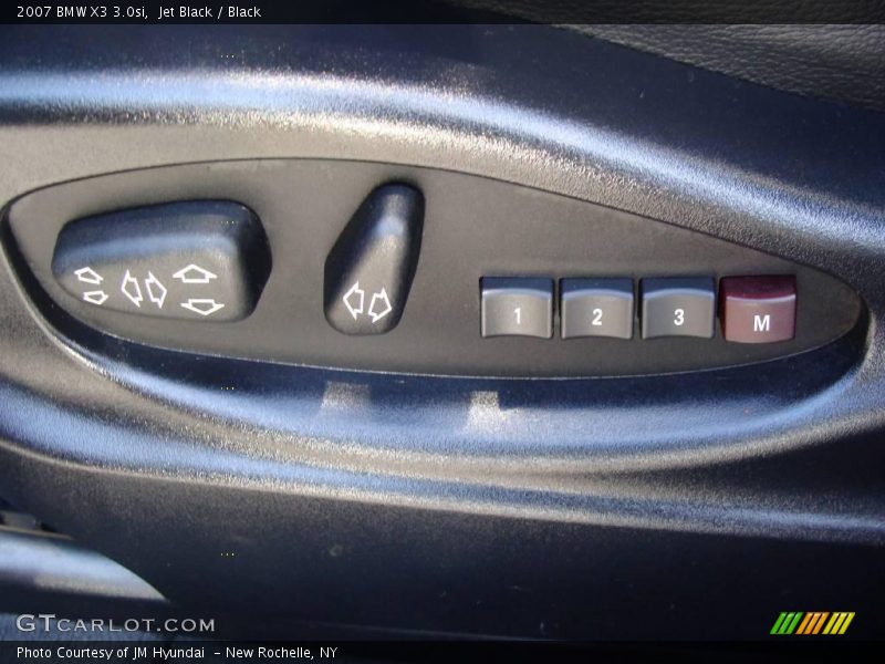 Jet Black / Black 2007 BMW X3 3.0si