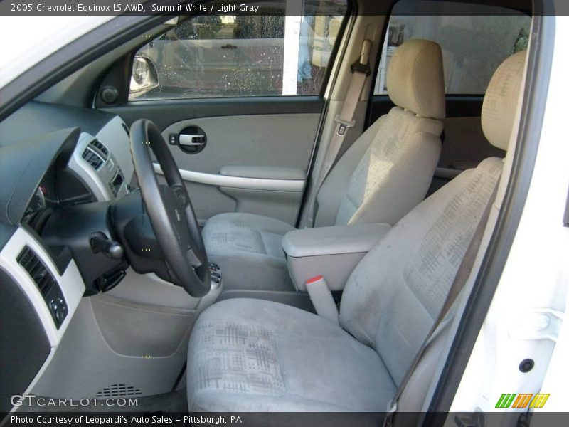 Summit White / Light Gray 2005 Chevrolet Equinox LS AWD