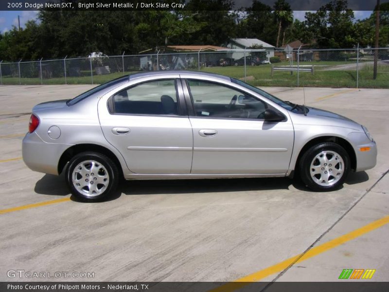 Bright Silver Metallic / Dark Slate Gray 2005 Dodge Neon SXT