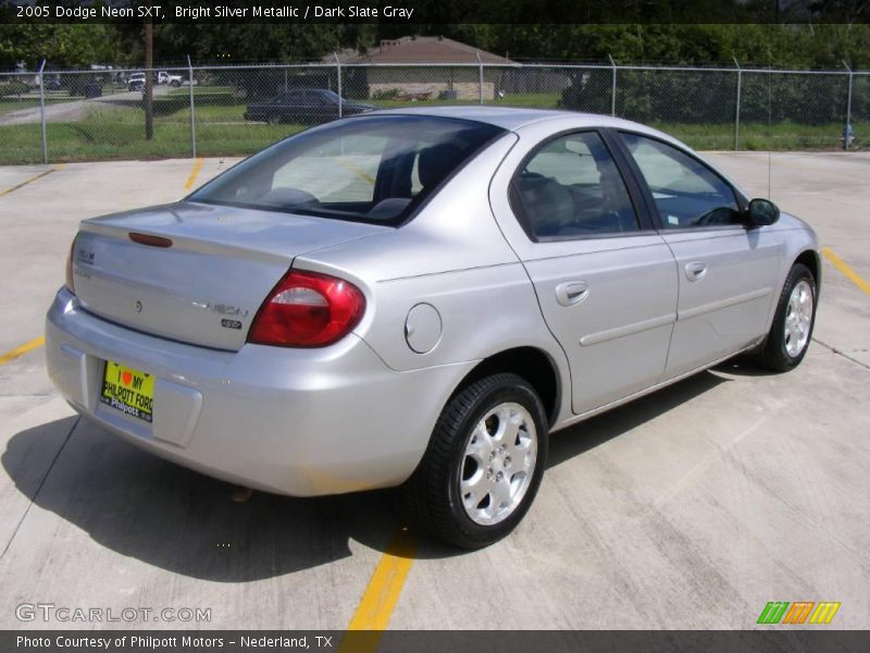 Bright Silver Metallic / Dark Slate Gray 2005 Dodge Neon SXT