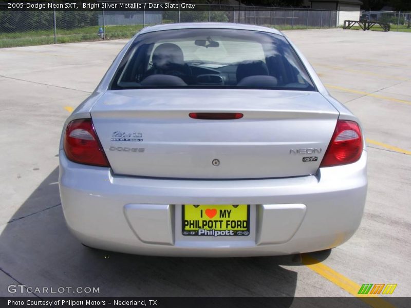 Bright Silver Metallic / Dark Slate Gray 2005 Dodge Neon SXT