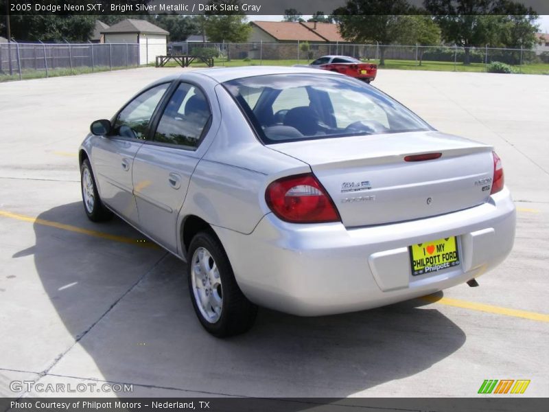 Bright Silver Metallic / Dark Slate Gray 2005 Dodge Neon SXT
