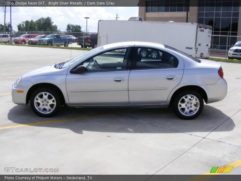 Bright Silver Metallic / Dark Slate Gray 2005 Dodge Neon SXT