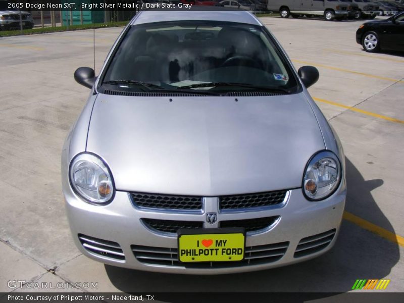 Bright Silver Metallic / Dark Slate Gray 2005 Dodge Neon SXT