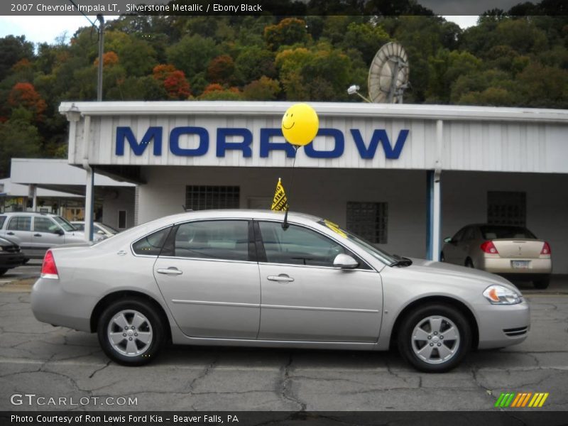 Silverstone Metallic / Ebony Black 2007 Chevrolet Impala LT