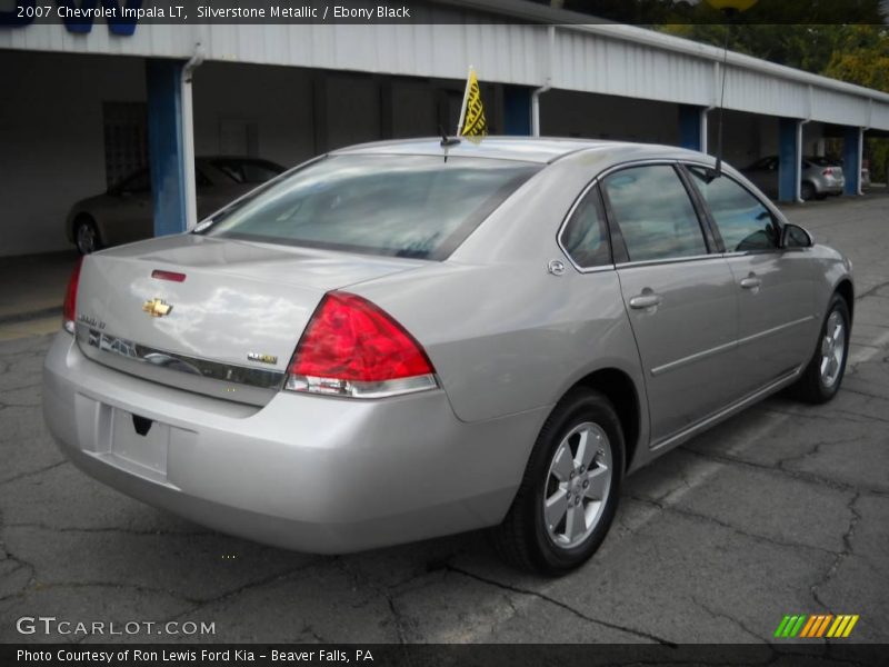 Silverstone Metallic / Ebony Black 2007 Chevrolet Impala LT