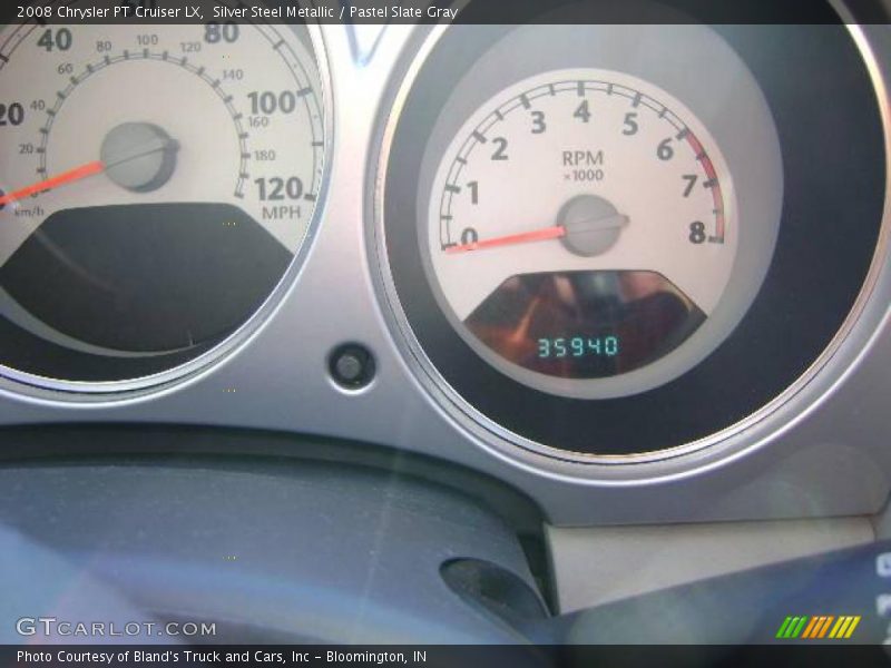 Silver Steel Metallic / Pastel Slate Gray 2008 Chrysler PT Cruiser LX
