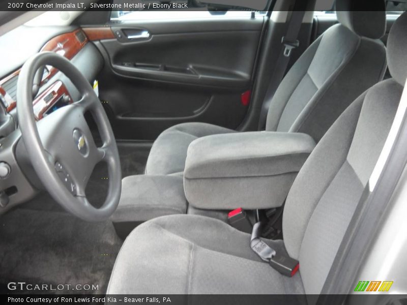 Silverstone Metallic / Ebony Black 2007 Chevrolet Impala LT