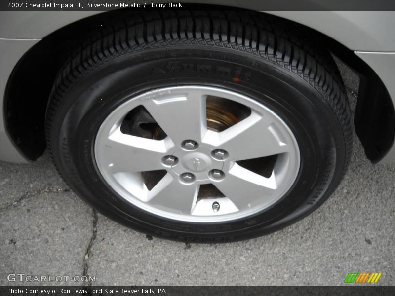 Silverstone Metallic / Ebony Black 2007 Chevrolet Impala LT