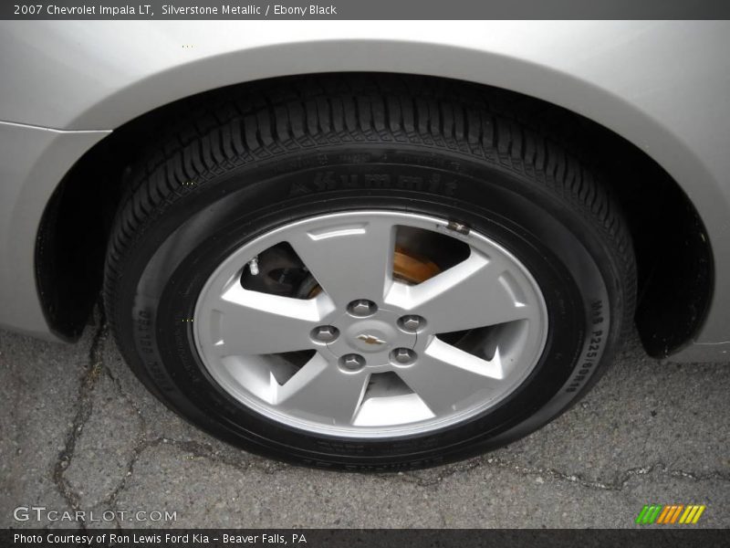 Silverstone Metallic / Ebony Black 2007 Chevrolet Impala LT