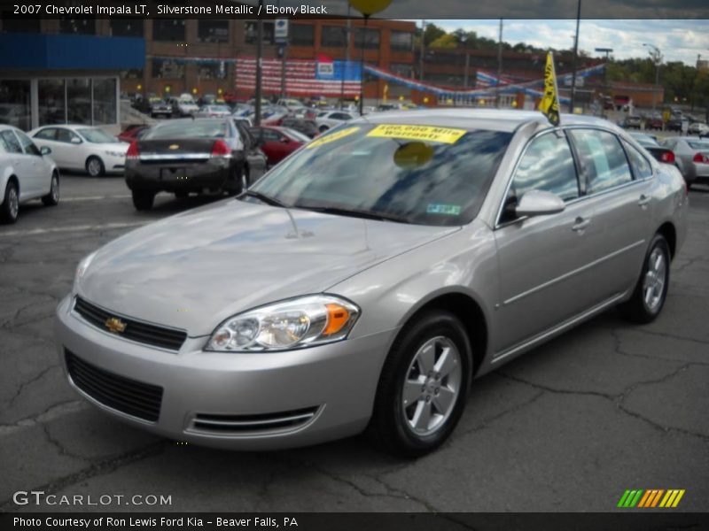 Silverstone Metallic / Ebony Black 2007 Chevrolet Impala LT