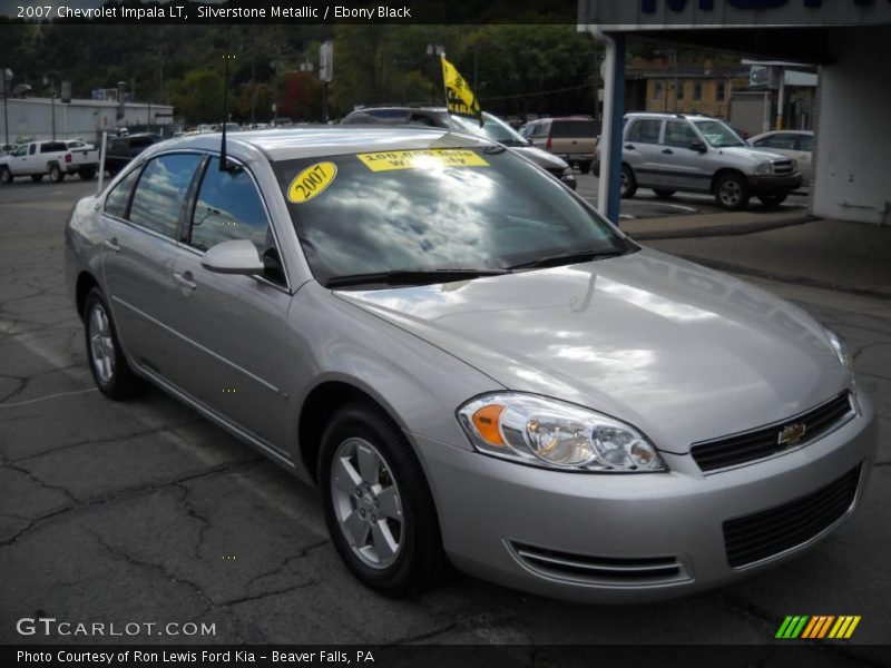 Silverstone Metallic / Ebony Black 2007 Chevrolet Impala LT