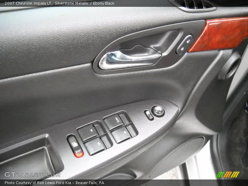 Silverstone Metallic / Ebony Black 2007 Chevrolet Impala LT