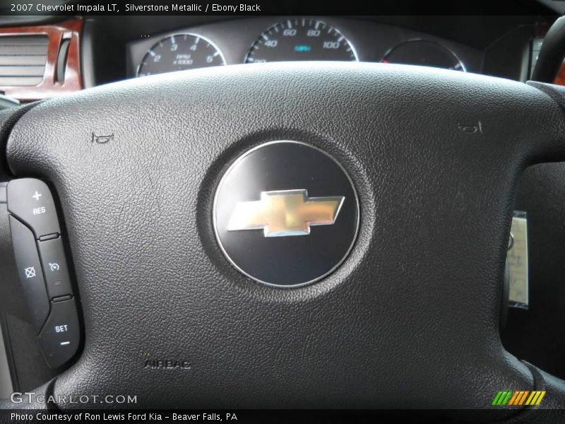 Silverstone Metallic / Ebony Black 2007 Chevrolet Impala LT