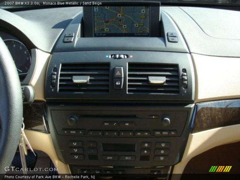 Monaco Blue Metallic / Sand Beige 2007 BMW X3 3.0si