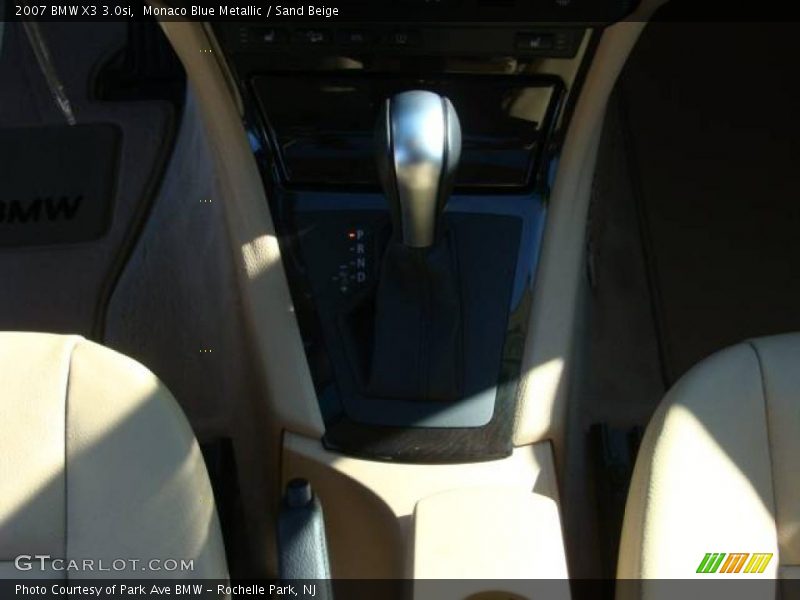 Monaco Blue Metallic / Sand Beige 2007 BMW X3 3.0si