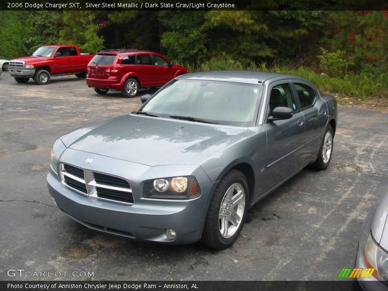 Silver Steel Metallic / Dark Slate Gray/Light Graystone 2006 Dodge Charger SXT