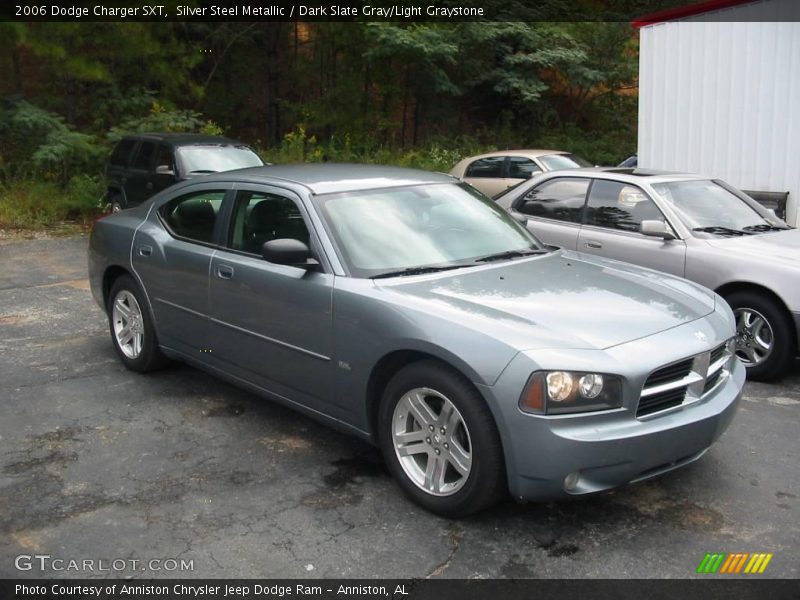 Silver Steel Metallic / Dark Slate Gray/Light Graystone 2006 Dodge Charger SXT