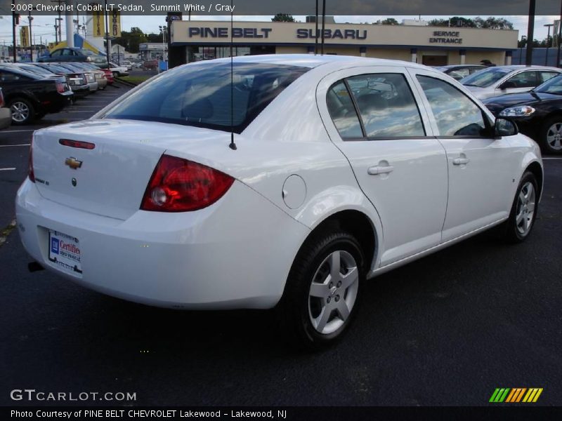 Summit White / Gray 2008 Chevrolet Cobalt LT Sedan