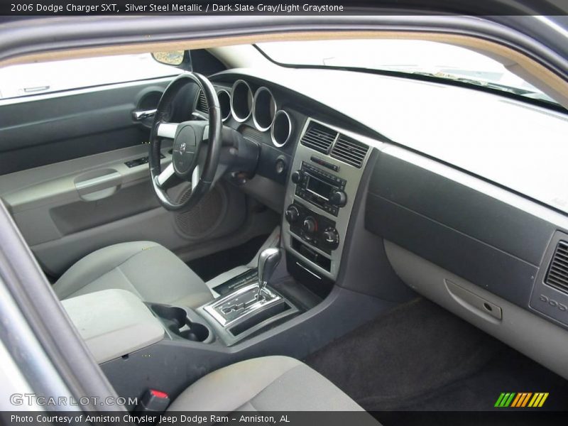 Silver Steel Metallic / Dark Slate Gray/Light Graystone 2006 Dodge Charger SXT