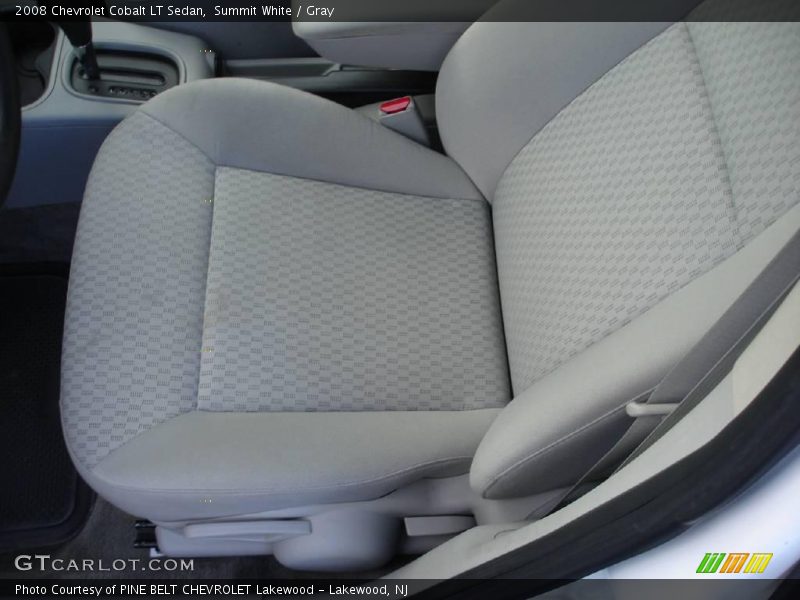 Summit White / Gray 2008 Chevrolet Cobalt LT Sedan