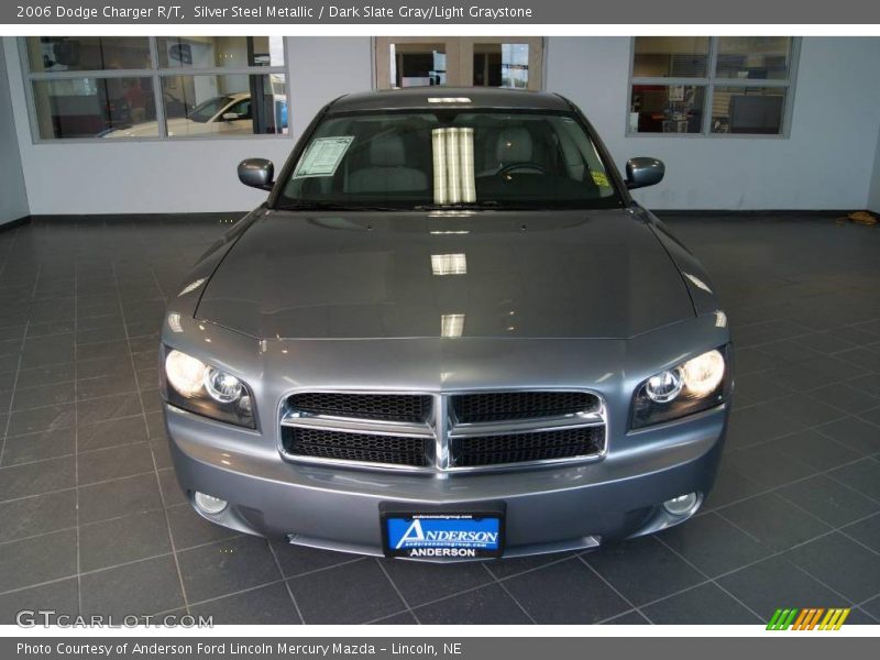 Silver Steel Metallic / Dark Slate Gray/Light Graystone 2006 Dodge Charger R/T