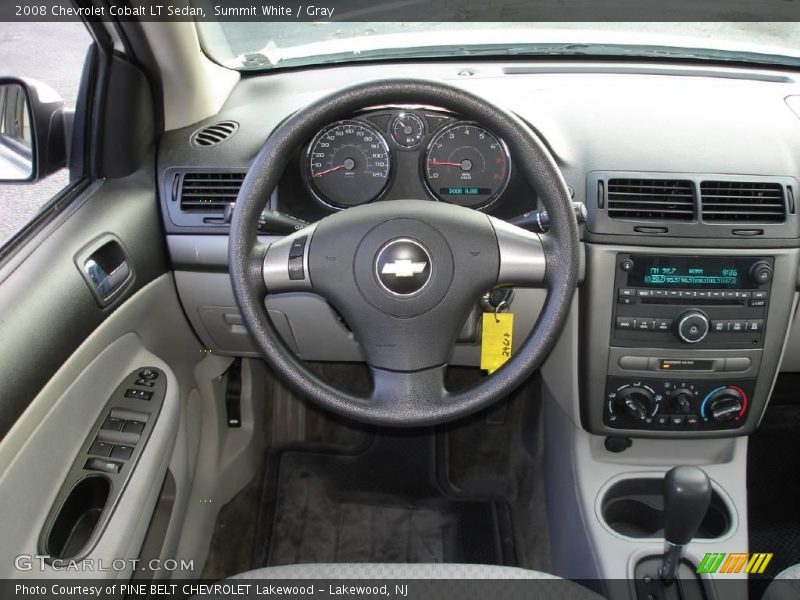 Summit White / Gray 2008 Chevrolet Cobalt LT Sedan