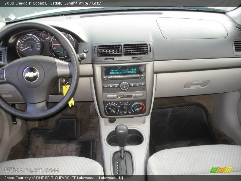Summit White / Gray 2008 Chevrolet Cobalt LT Sedan