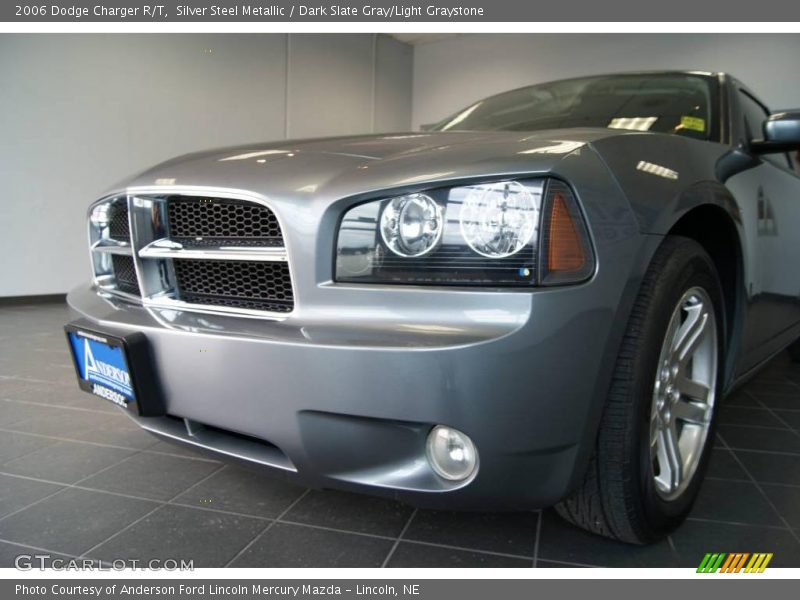 Silver Steel Metallic / Dark Slate Gray/Light Graystone 2006 Dodge Charger R/T