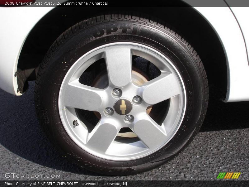 Summit White / Charcoal 2008 Chevrolet Aveo Aveo5 LS