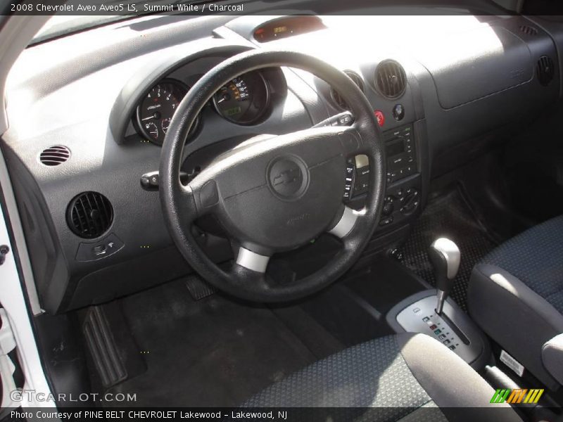 Summit White / Charcoal 2008 Chevrolet Aveo Aveo5 LS