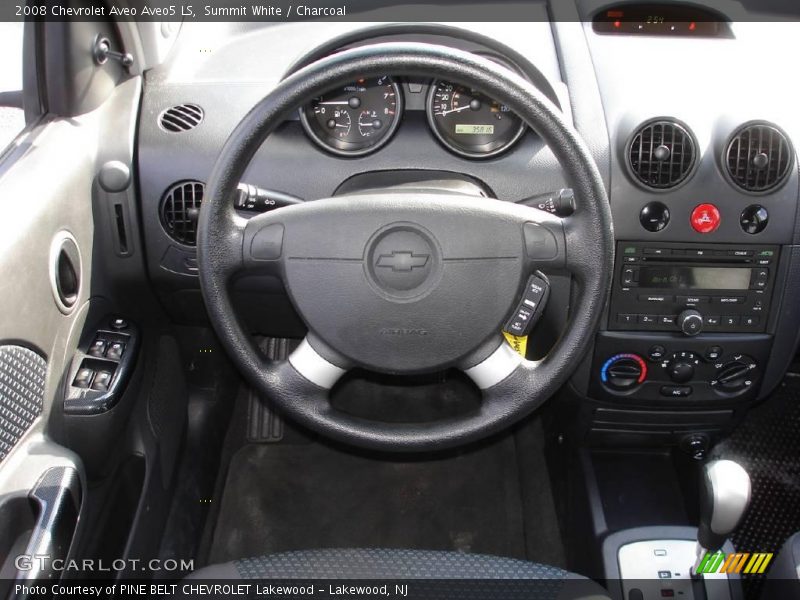 Summit White / Charcoal 2008 Chevrolet Aveo Aveo5 LS