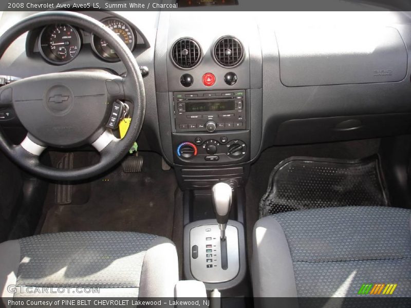 Summit White / Charcoal 2008 Chevrolet Aveo Aveo5 LS