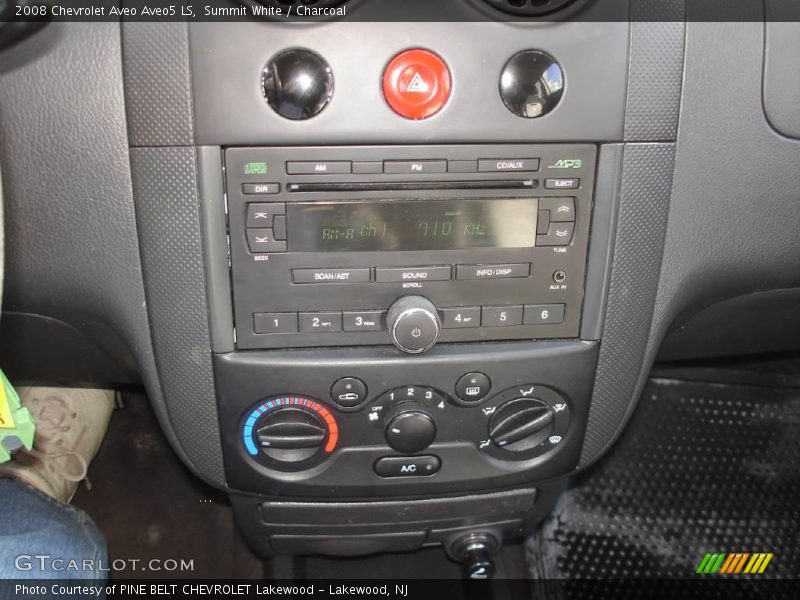 Summit White / Charcoal 2008 Chevrolet Aveo Aveo5 LS
