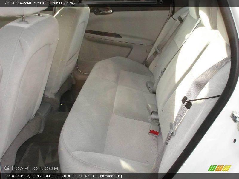 White / Gray 2009 Chevrolet Impala LT