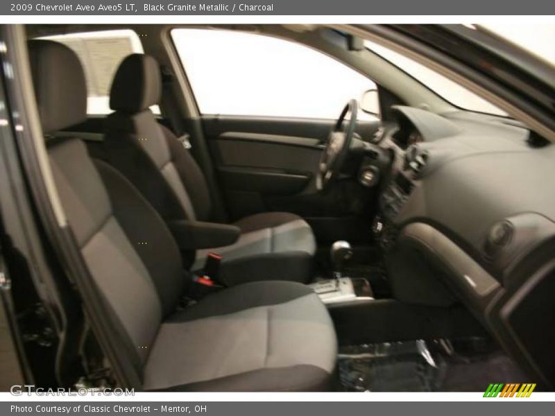 Black Granite Metallic / Charcoal 2009 Chevrolet Aveo Aveo5 LT