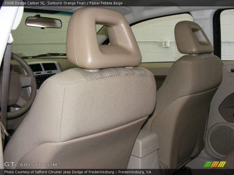 Sunburst Orange Pearl / Pastel Pebble Beige 2008 Dodge Caliber SE