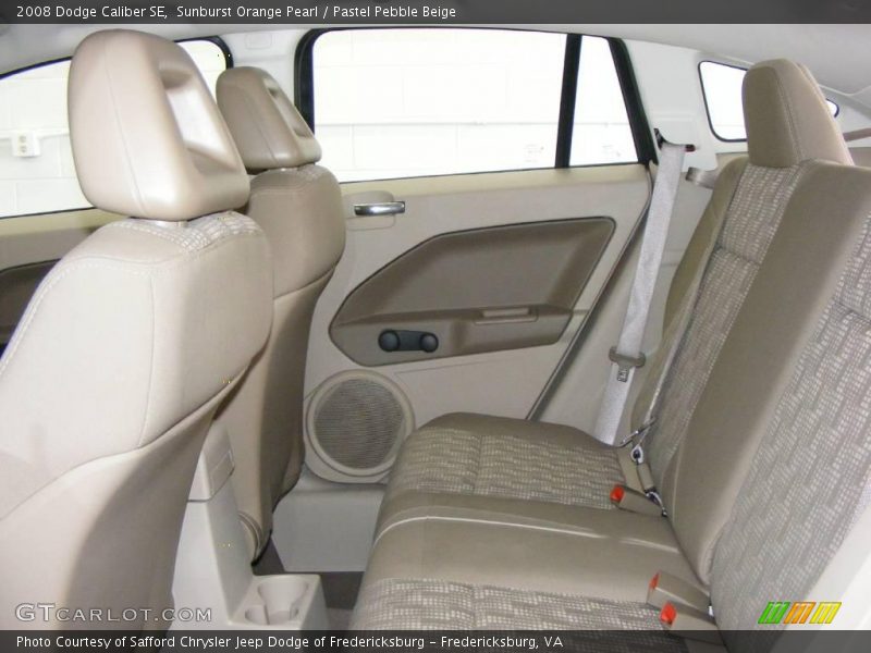 Sunburst Orange Pearl / Pastel Pebble Beige 2008 Dodge Caliber SE