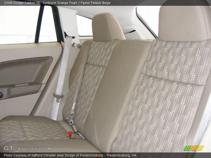 Sunburst Orange Pearl / Pastel Pebble Beige 2008 Dodge Caliber SE
