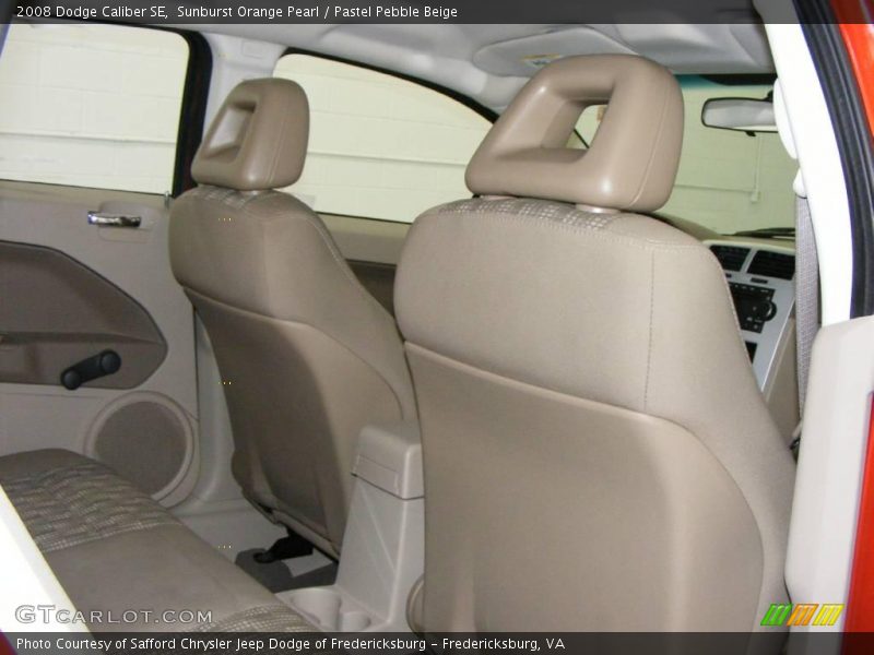 Sunburst Orange Pearl / Pastel Pebble Beige 2008 Dodge Caliber SE