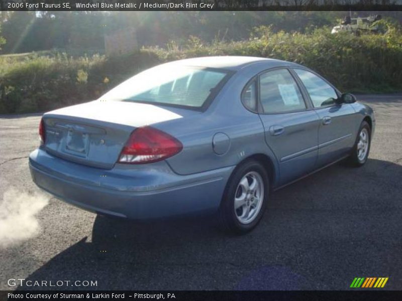 Windveil Blue Metallic / Medium/Dark Flint Grey 2006 Ford Taurus SE
