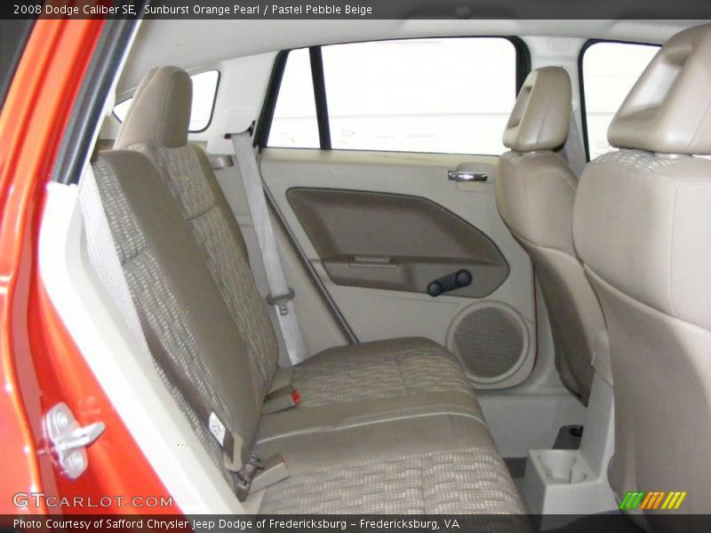 Sunburst Orange Pearl / Pastel Pebble Beige 2008 Dodge Caliber SE