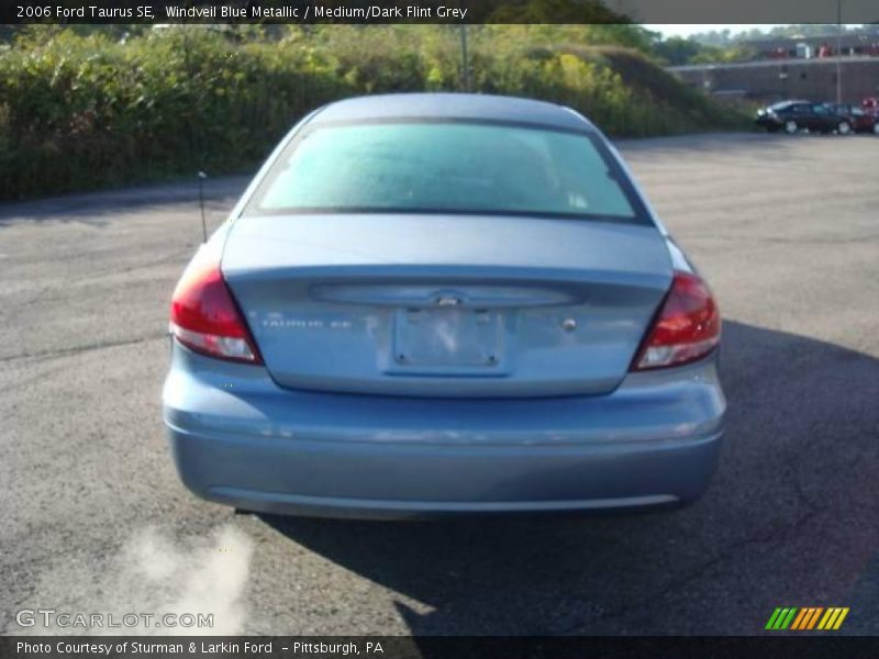 Windveil Blue Metallic / Medium/Dark Flint Grey 2006 Ford Taurus SE