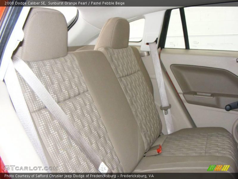Sunburst Orange Pearl / Pastel Pebble Beige 2008 Dodge Caliber SE