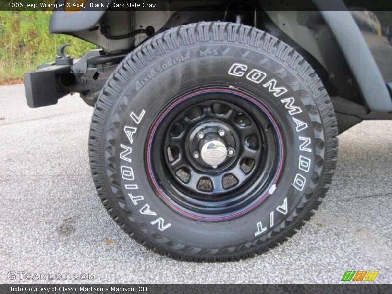 Black / Dark Slate Gray 2006 Jeep Wrangler X 4x4