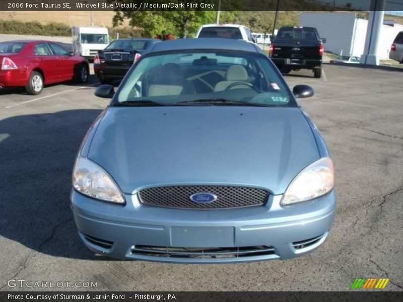 Windveil Blue Metallic / Medium/Dark Flint Grey 2006 Ford Taurus SE